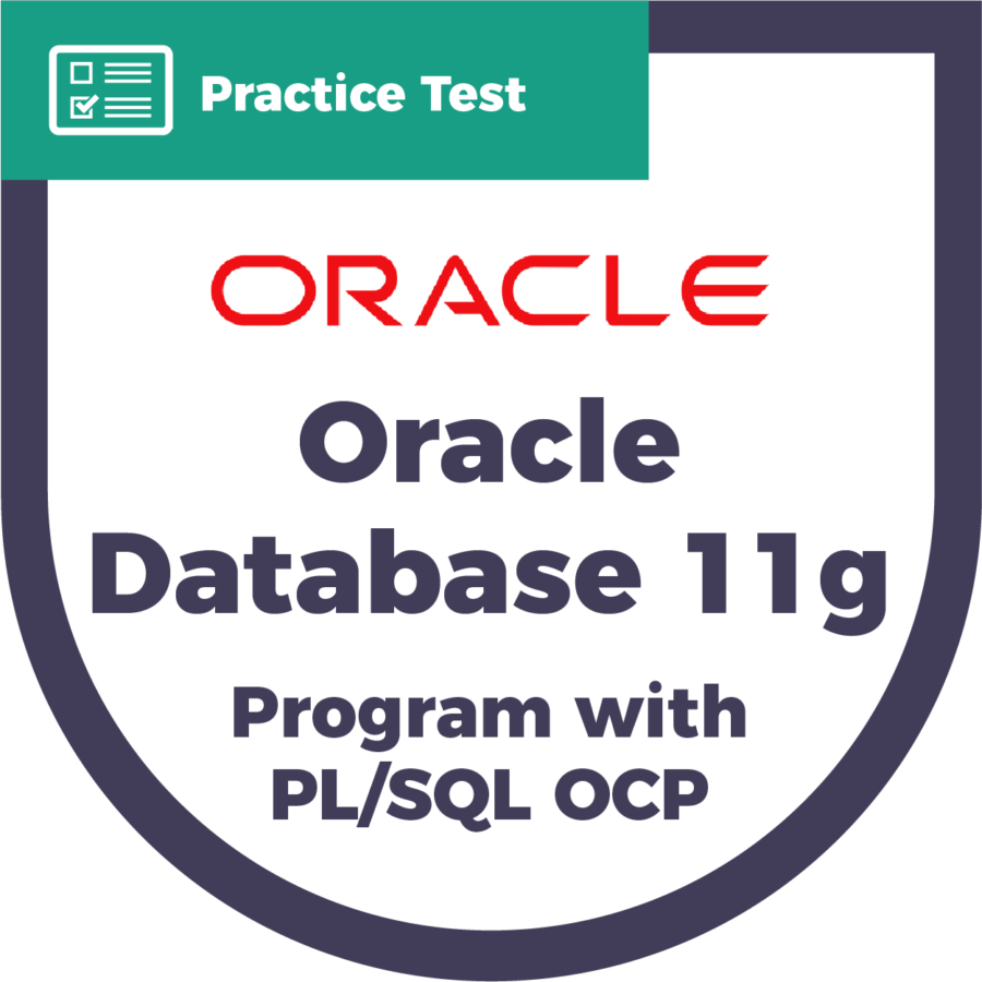 Oracle Database SQL (OCA) | Practice Test - CyberVista