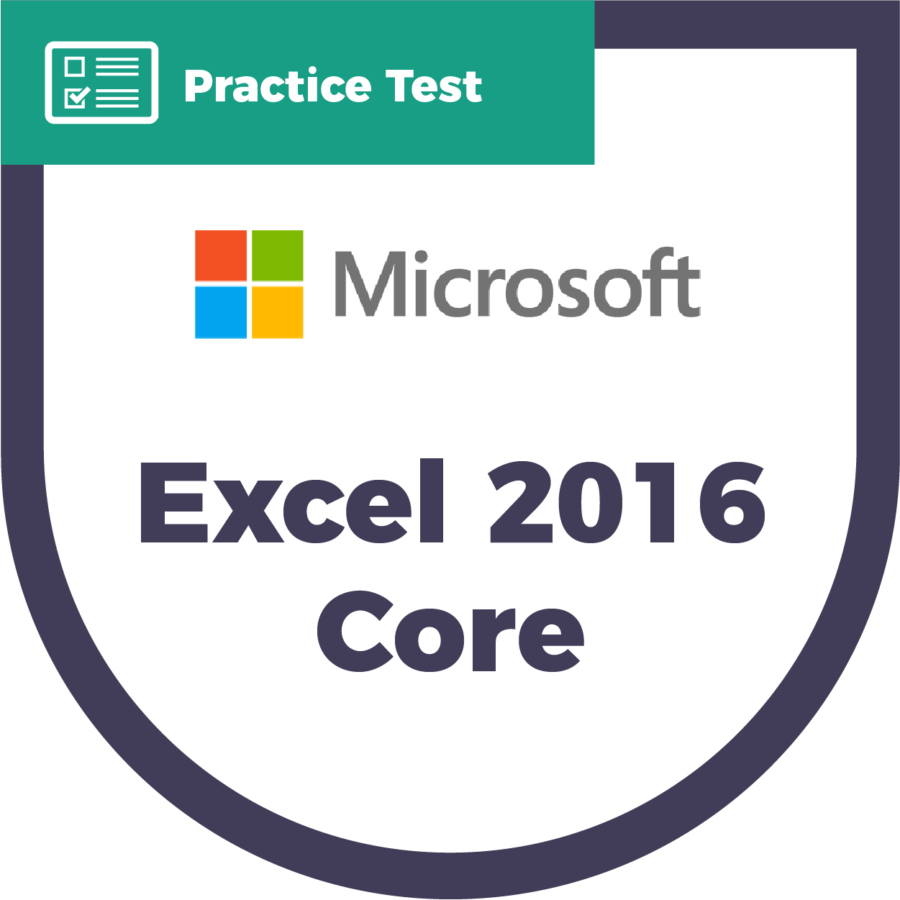 Excel 2016 Core Data Analysis, Manipulation, and Presentation (MOS