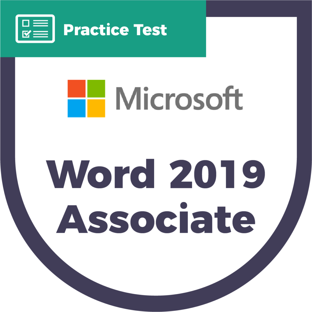 Microsoft Word 2019 Associate (MOS MO-100) | Practice Test