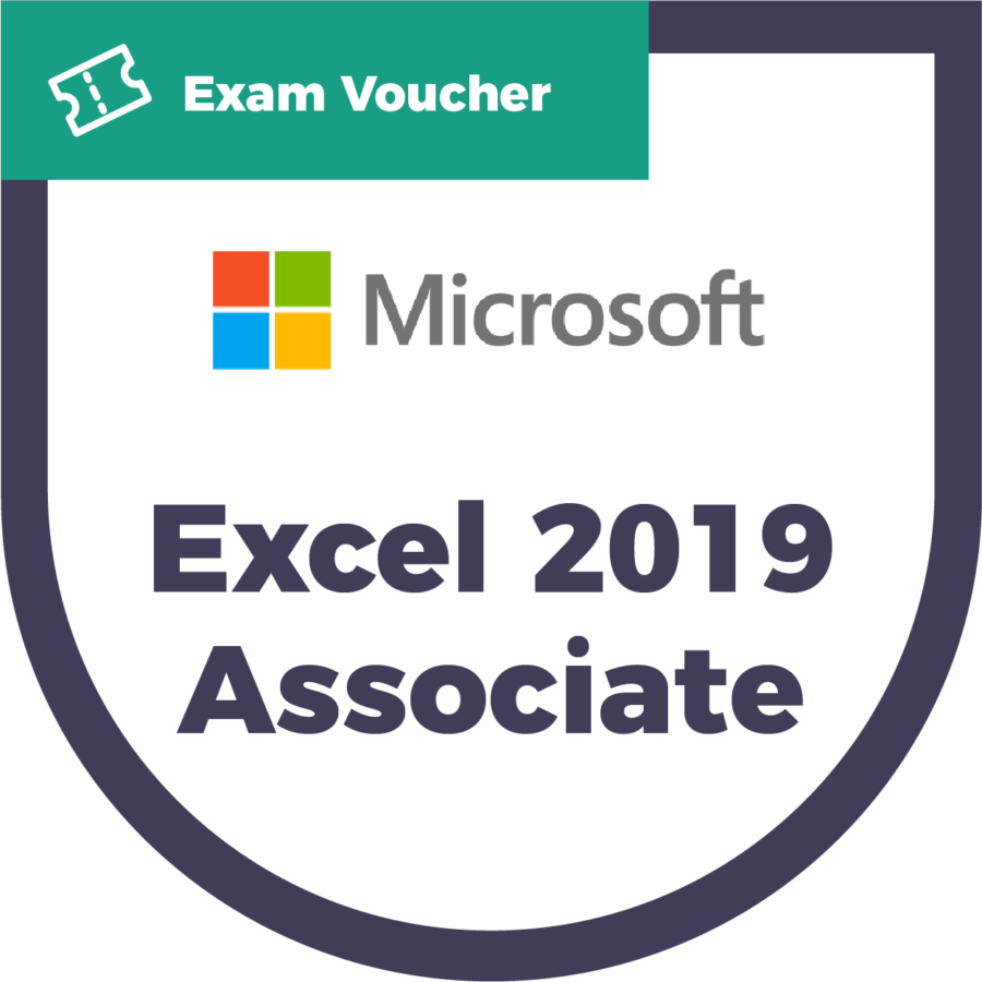 Excel 2019 Associate MOS Exam Voucher CyberVista