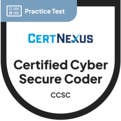 CertNexus Certified Cyber Secure Coder certification practice test with N2K