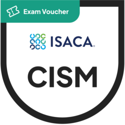 ISACA CISM certification exam voucher with Pearson Vue via N2K