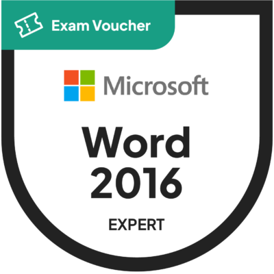 Microsoft Word 2016 Expert: Creating Documents for Effective Communication MOS (77-726) | Exam Voucher from Pearson Vue via N2K