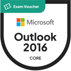 Microsoft Outlook 2016: Core Communication, Collaboration and Email Skills MOS (77-731) | Exam Voucher from Pearson Vue via N2K
