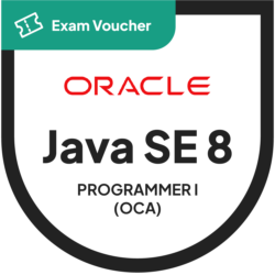 Oracle Java SE 8 Programmer I OCA (1Z0-808) | Exam Voucher from Pearson Vue via N2K