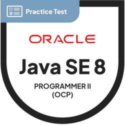 Oracle Java SE 8 Programmer II (OCP) | N2K certification practice test