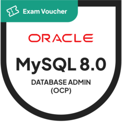 Oracle MySQL 8.0 Database Administrator OCP (1Z0-908) | Exam Voucher from Pearson Vue via N2K