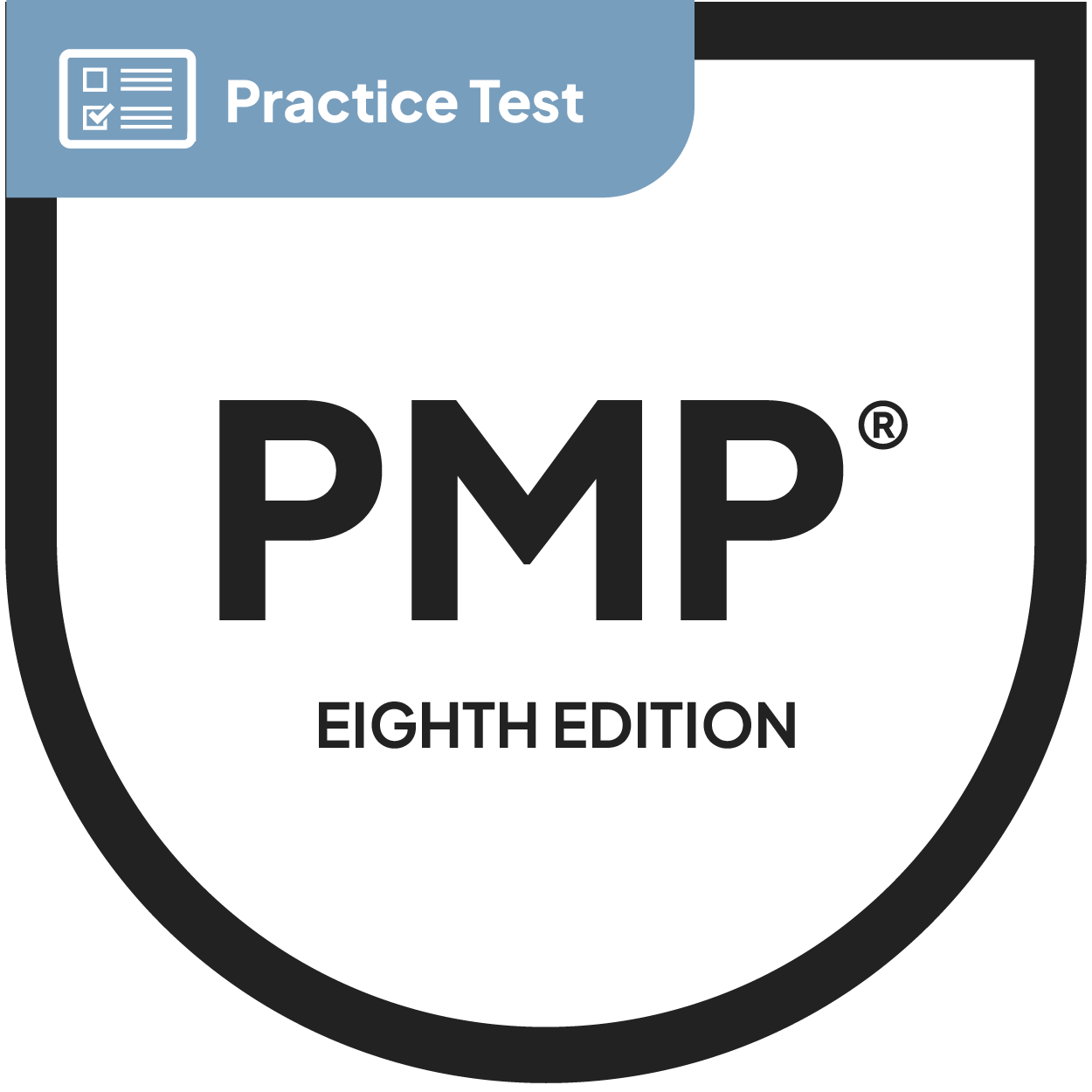 Badge_PMI-CAPM8ED_PT PMP8ED: Project Management Professional, Eighth Edition (PMP8) | Practice Test
