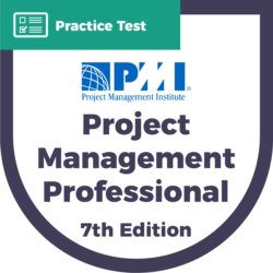 PMI Project Management Professional 7th Edition Practice Test badge