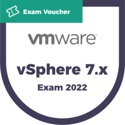 Professional VMware vSphere 7.x exam voucher badge