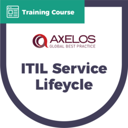 ITIL Service Lifecycle training course product badge