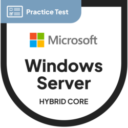 Microsoft Administering Windows Server Hybrid Core Infrastructure (AZ-800) | N2K certification Practice Test