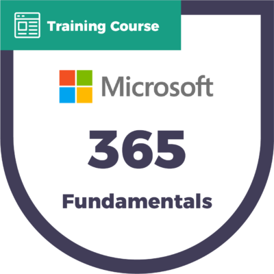 Microsoft 365 Fundamentals Training Course badge