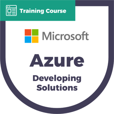 Developing Solutions for Microsoft Azure Training Course Badge