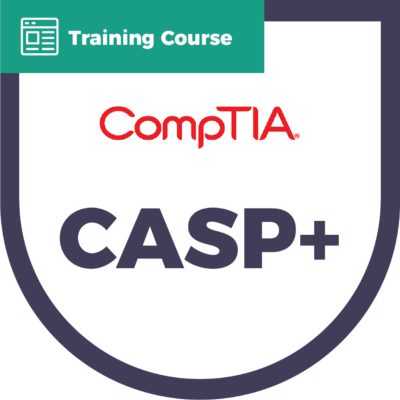 CompTIA CASP+ Training Course Badge